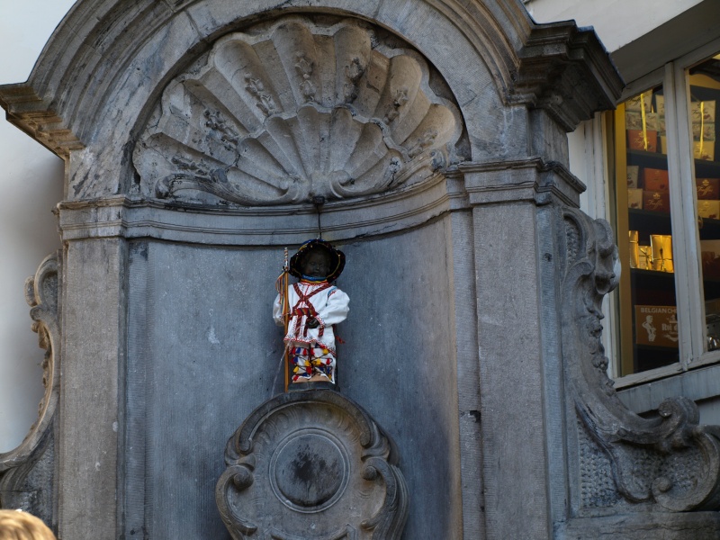 Manneken Pis, Brussels, October 2011